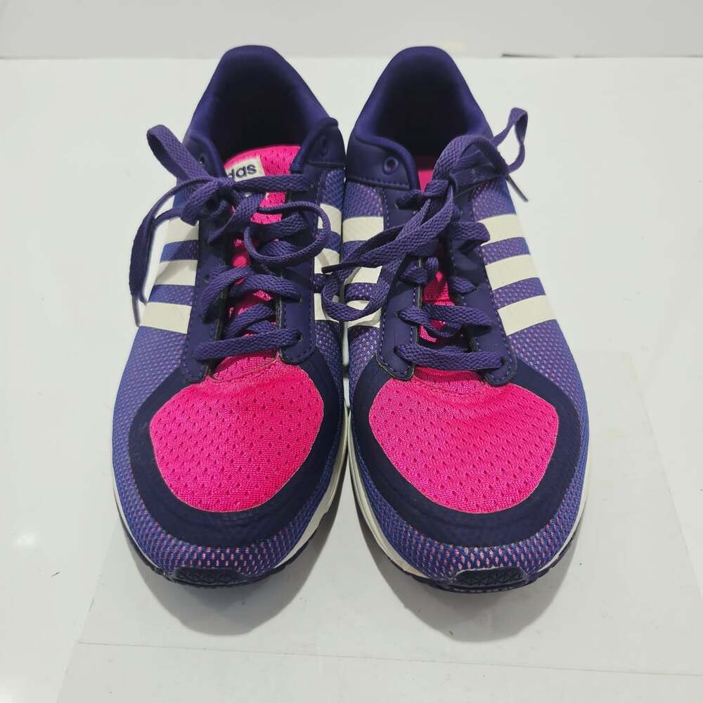 Adidas Cloudfoam Purple and Pink Women's Running Shoes Sneakers AW5151 Size 6